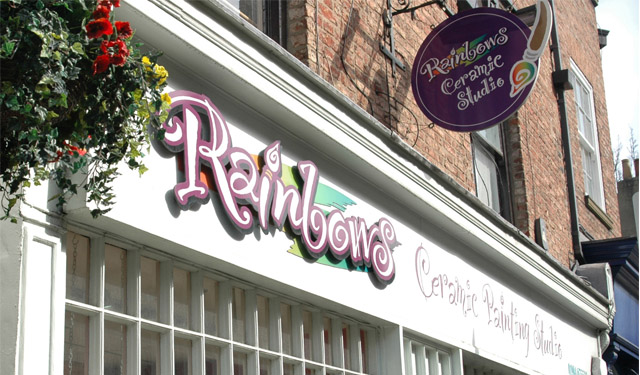 Rainbows Ceramics Painting Studio