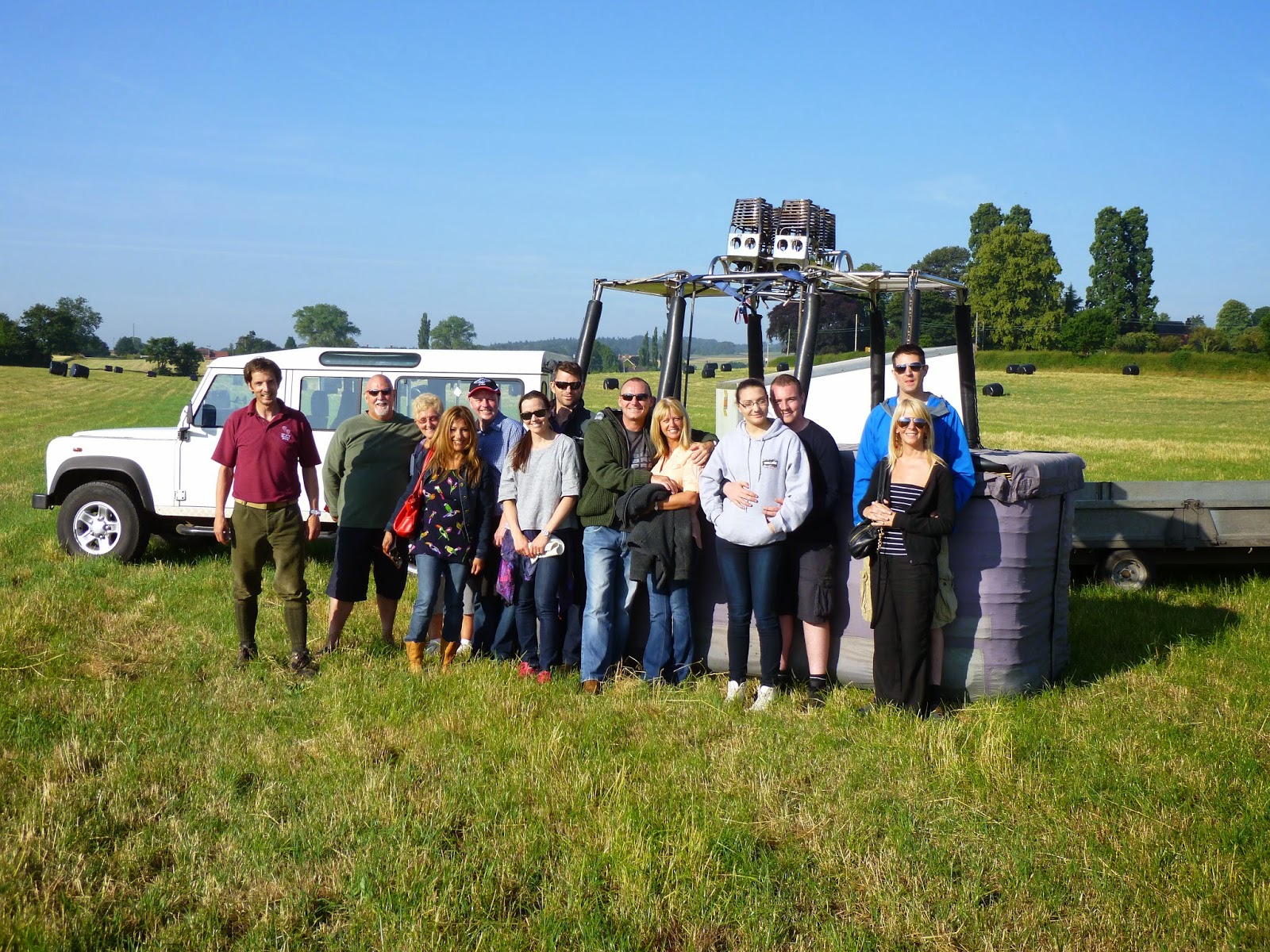 Hot Air Balloon Flights from Derbyshire with Wickers World