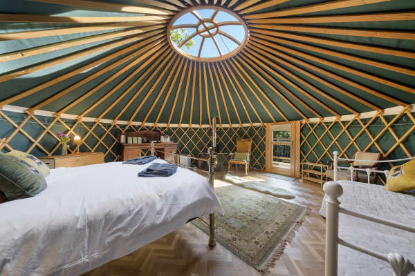 Gurt Yurt  At Batch Campsite