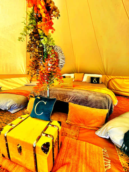 Luxury Bell Tent Sleeps 6 (NEW FOR 2026)