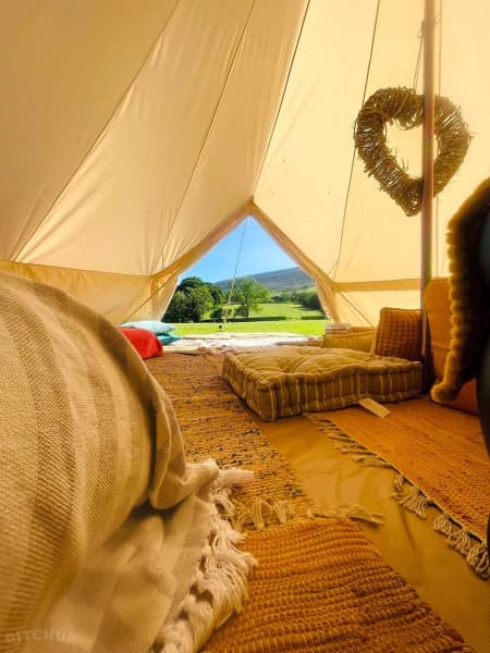 Luxury Bell Tent Sleeps 6 (NEW FOR 2026)
