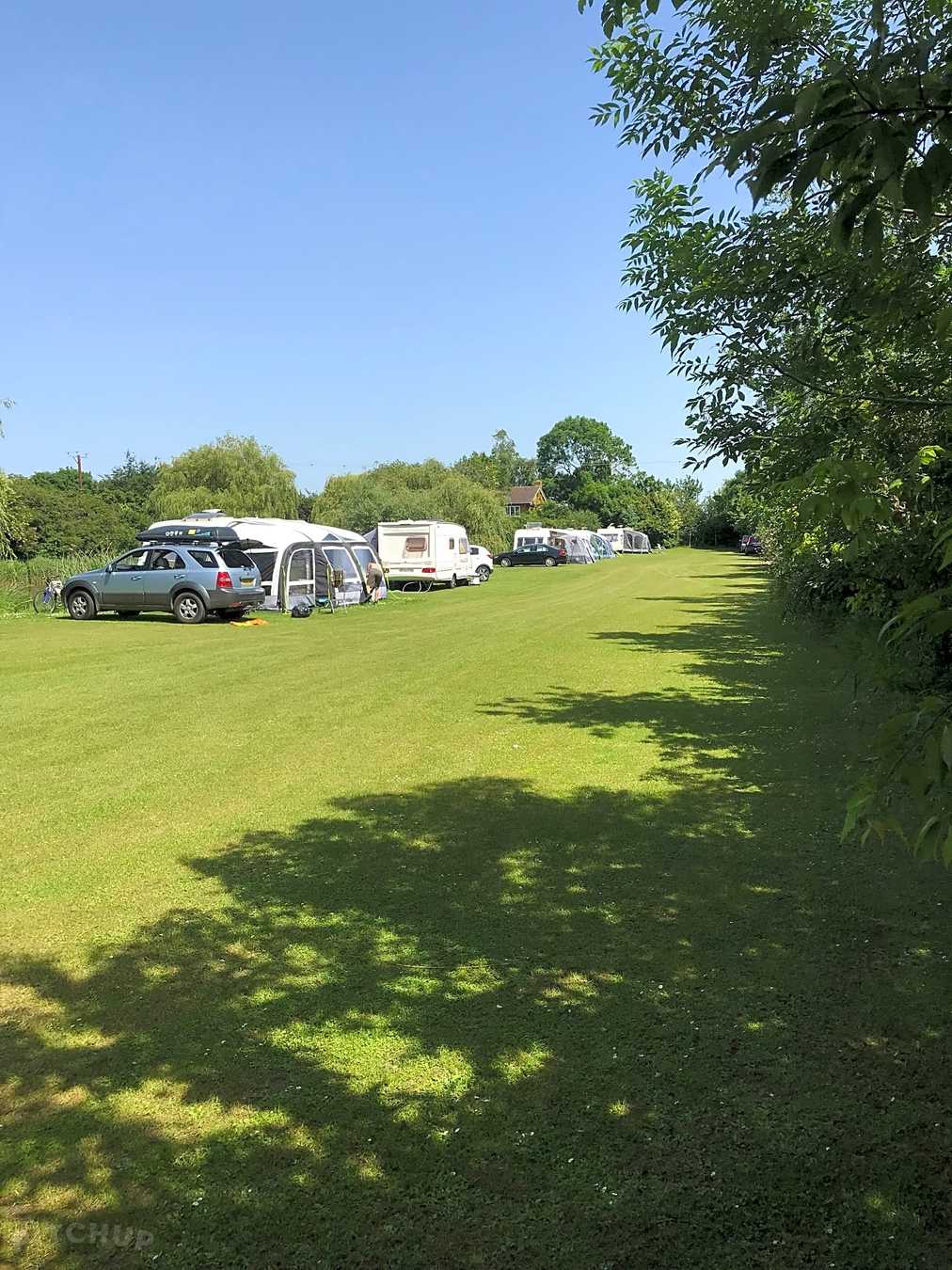 Touring Grass Pitch with Electric Hook Up