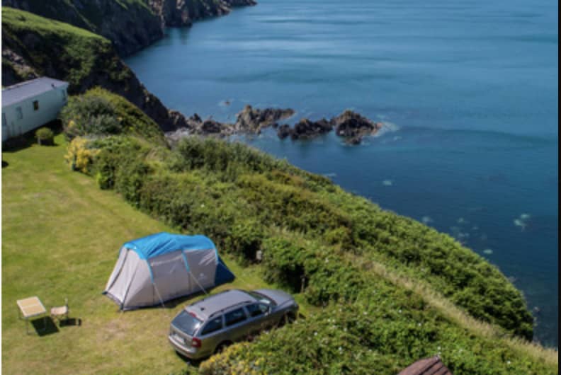 Camping Tent Pitch up to 7m Long Newport Fishguard
