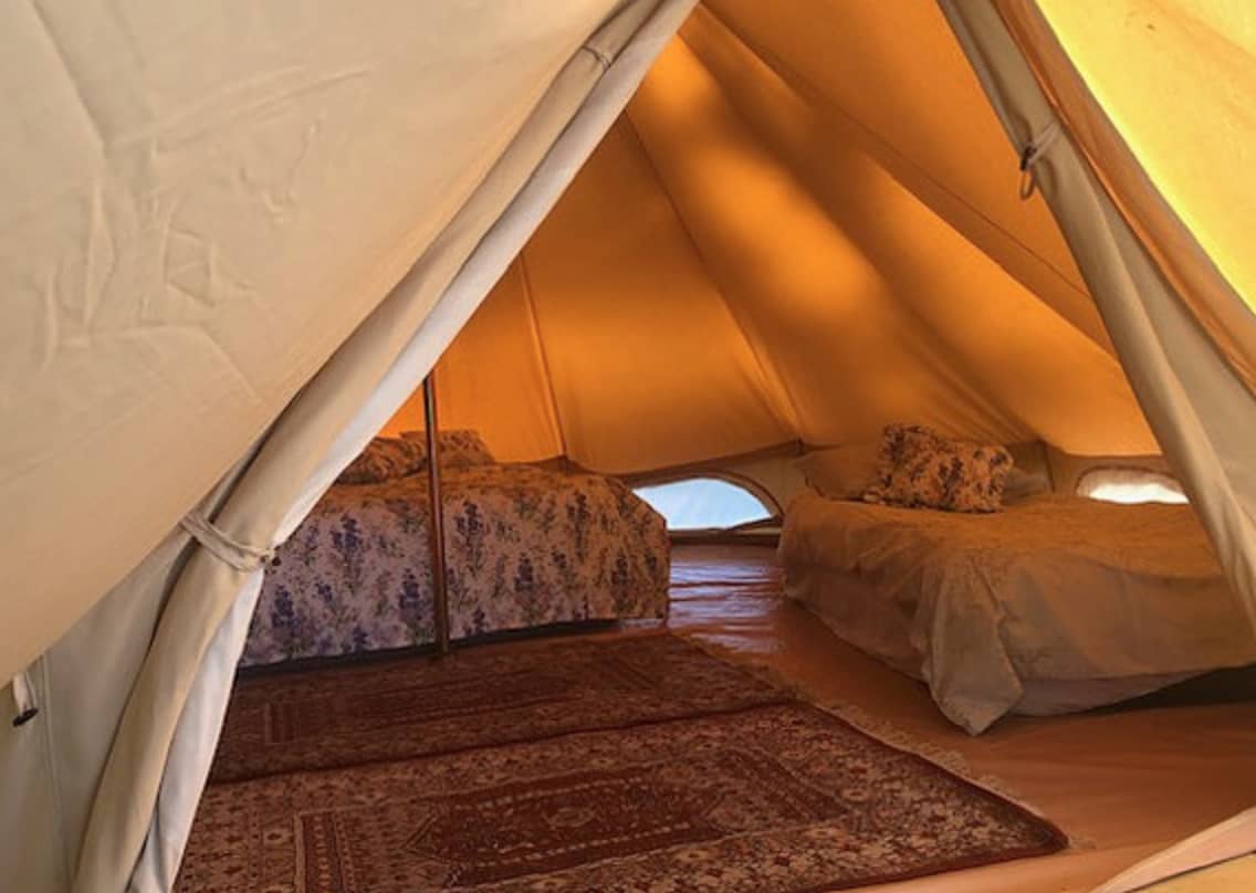 Dexter bell tent