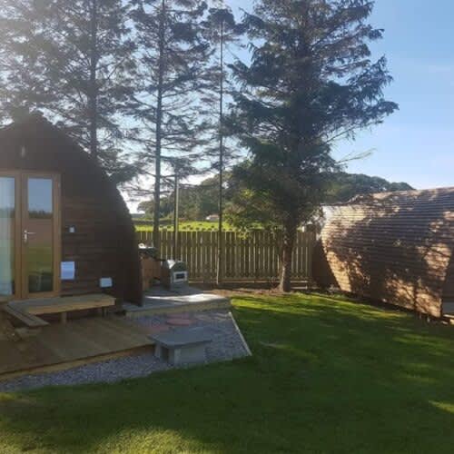 Ensuite Wigwam with Woodfired Hot Tub