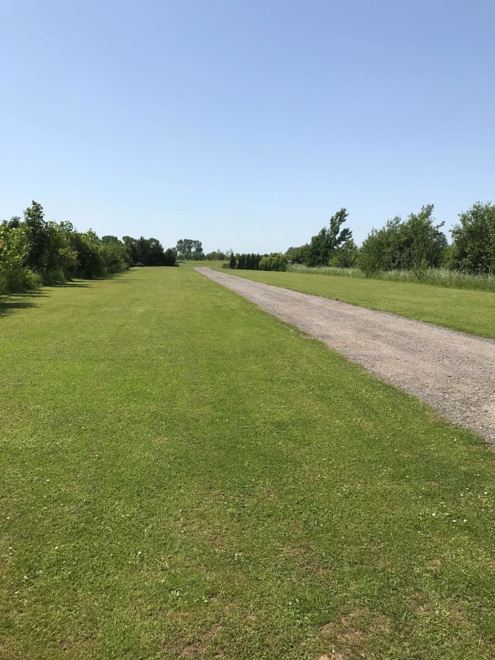 Non-Electric Motorhome Grass Pitch