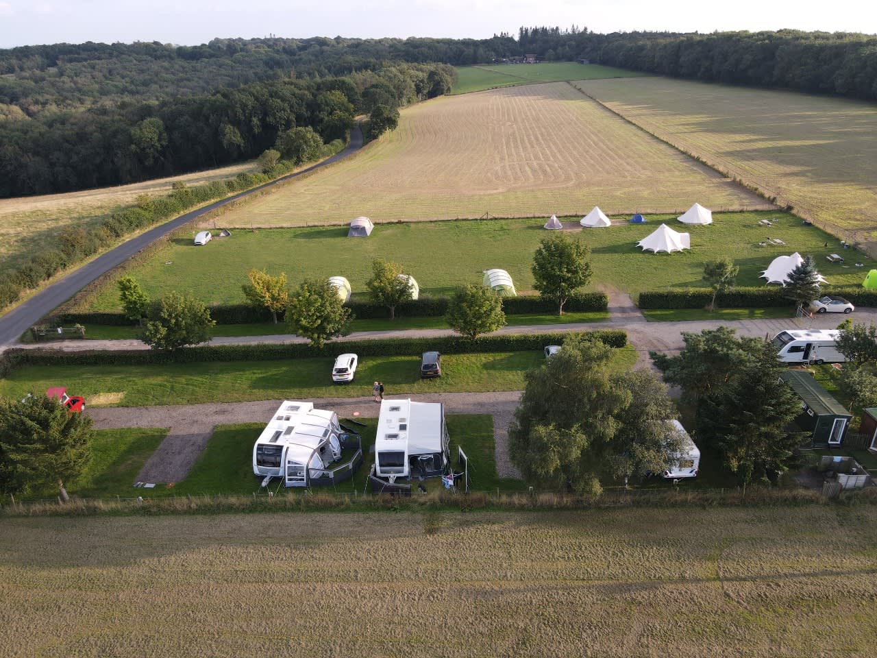 Hardstanding Caravan Pitch