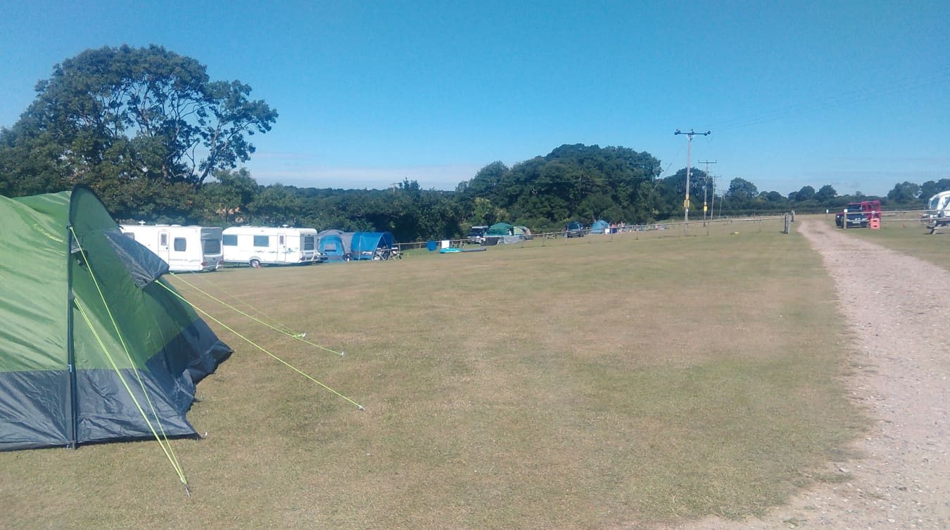 Grass Tent Pitch (5+ Man Tent)