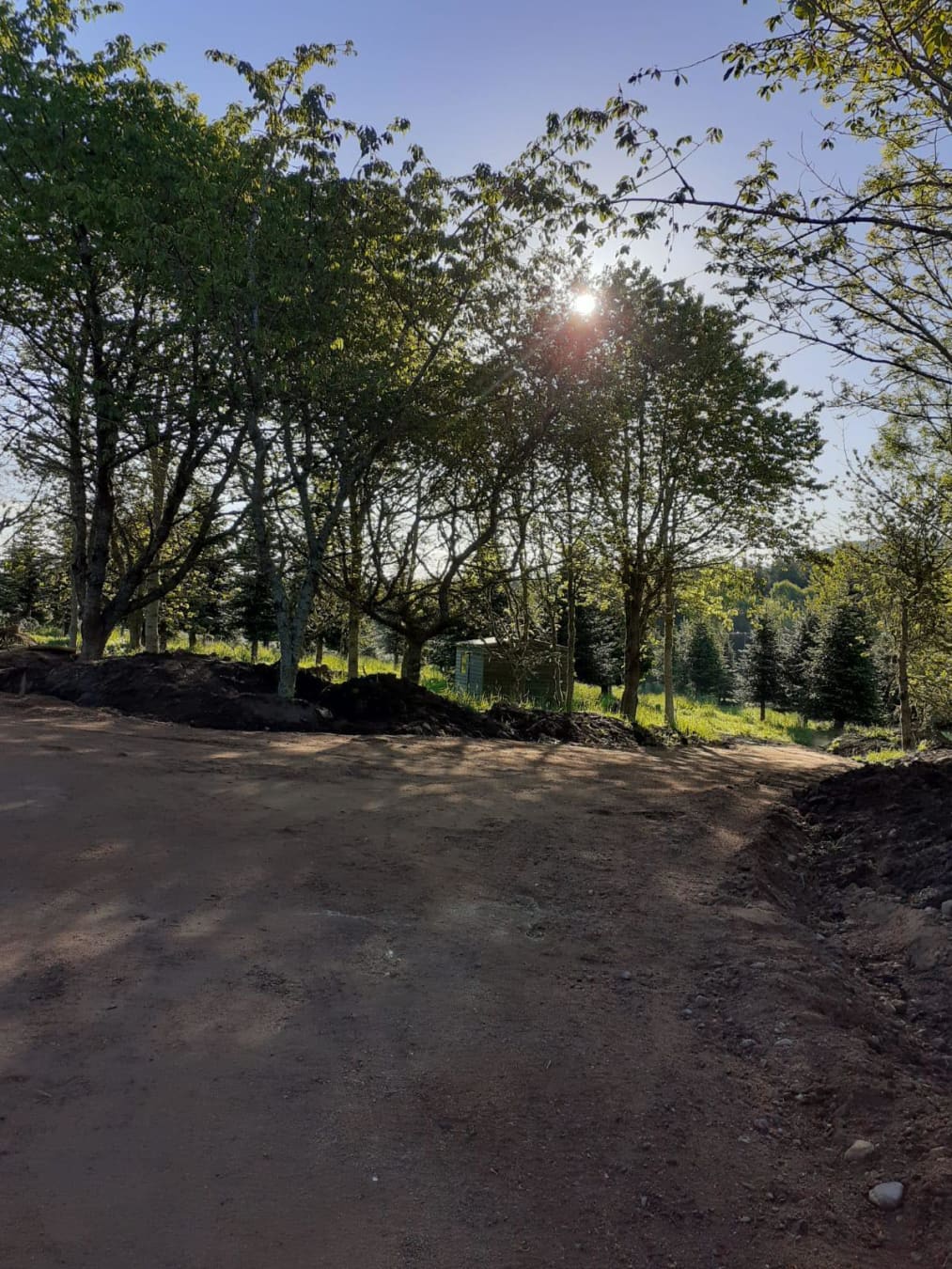 Hardstanding Touring Pitch with Electric Hook-up