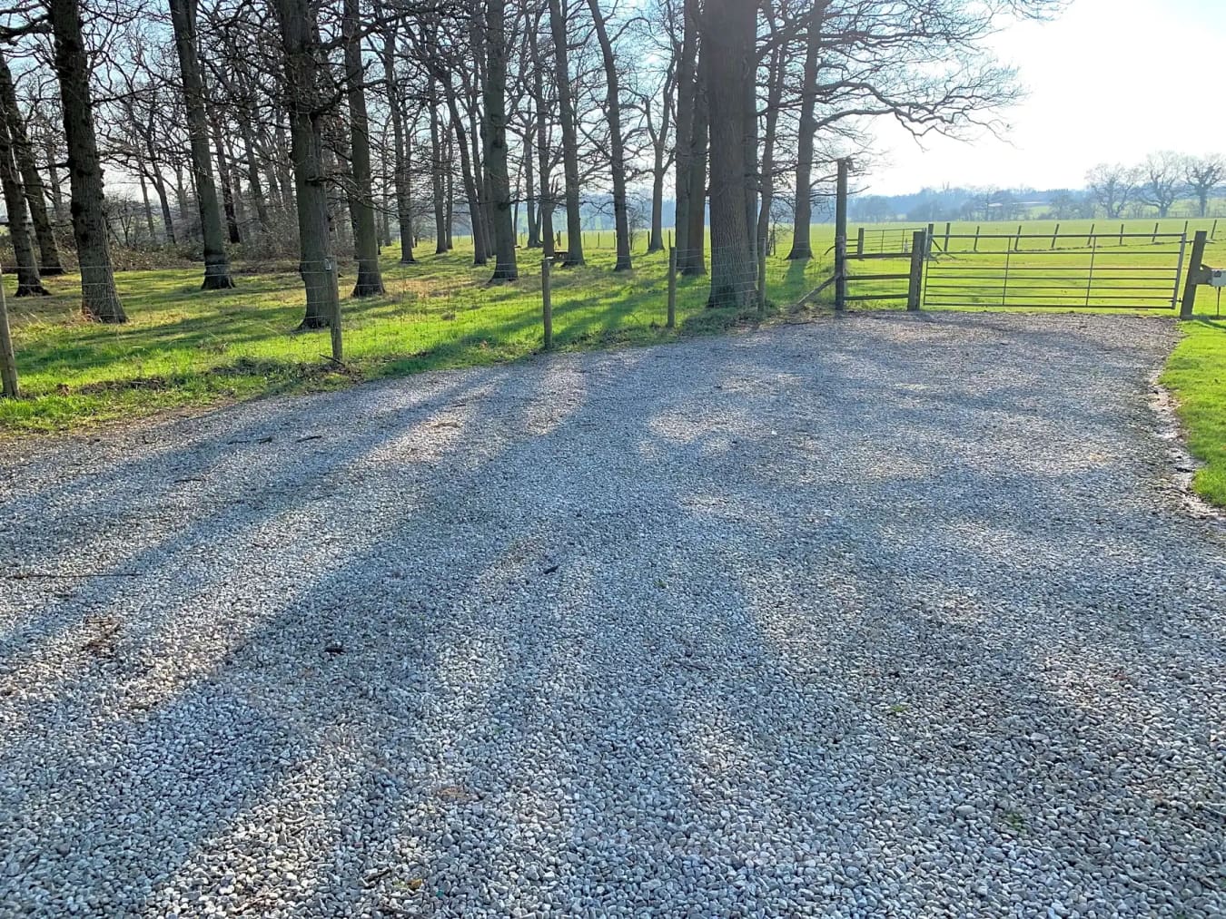 Electric Gravel and Hardstanding Pitch