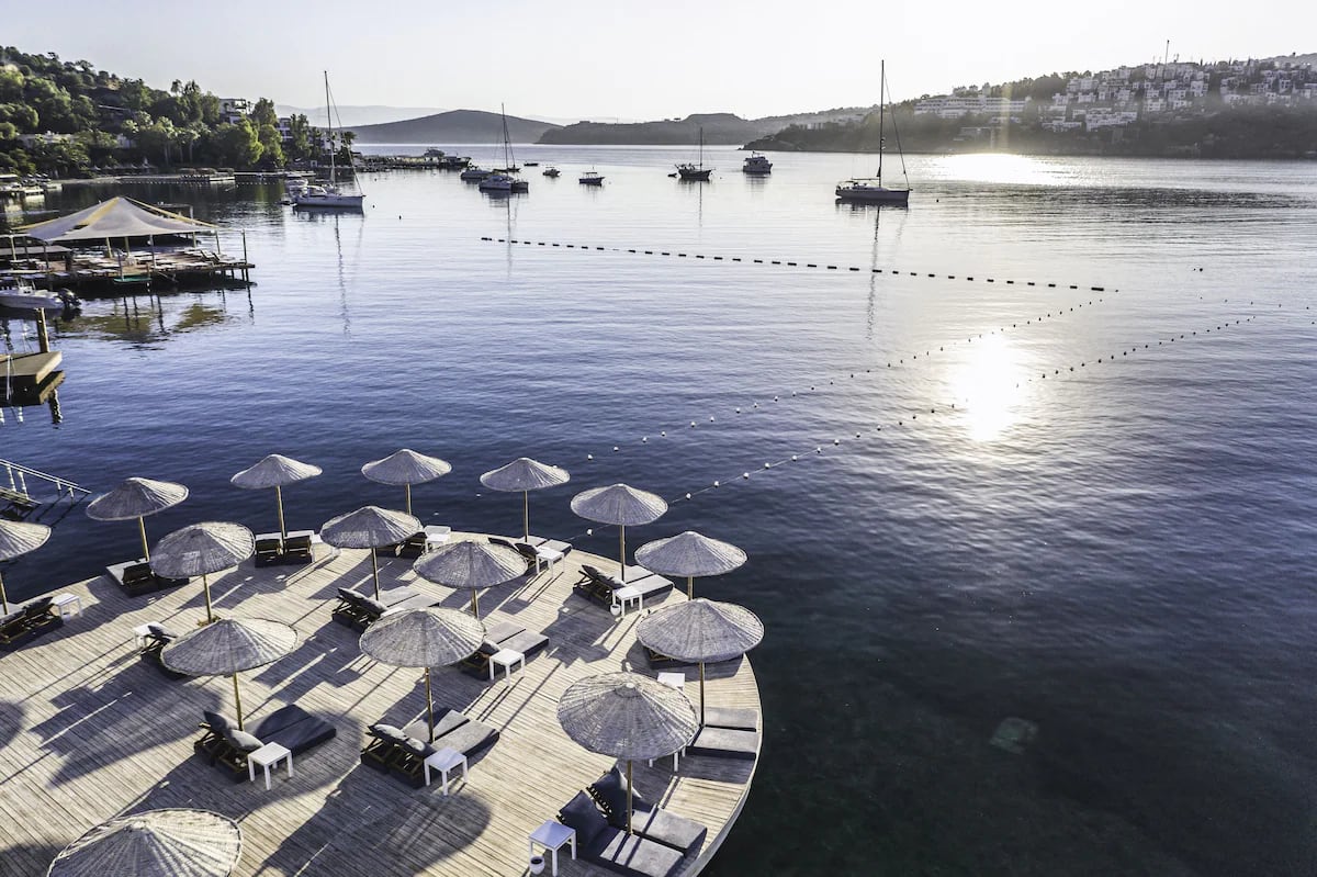 Cape Bodrum Luxury Hotel Beach