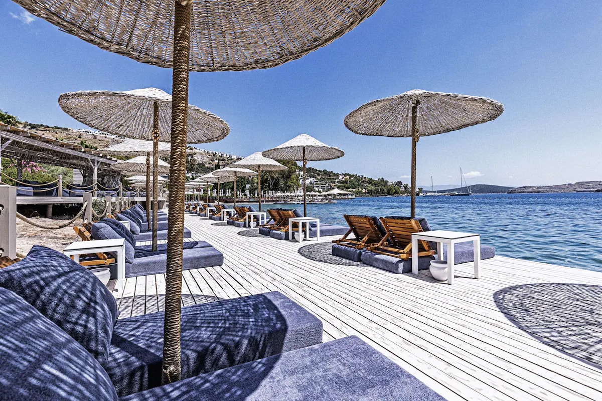 Cape Bodrum Luxury Hotel Beach