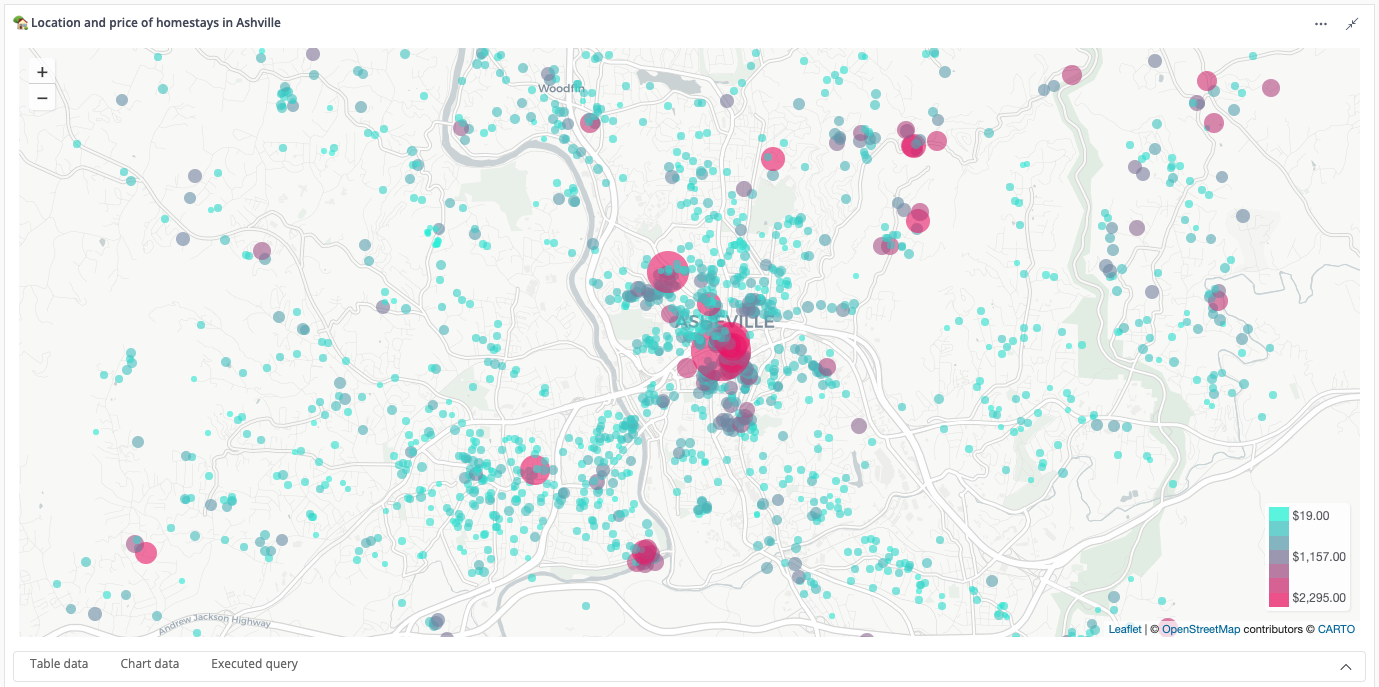 What Is On Map How To Create A Point Map? | Holistics Docs