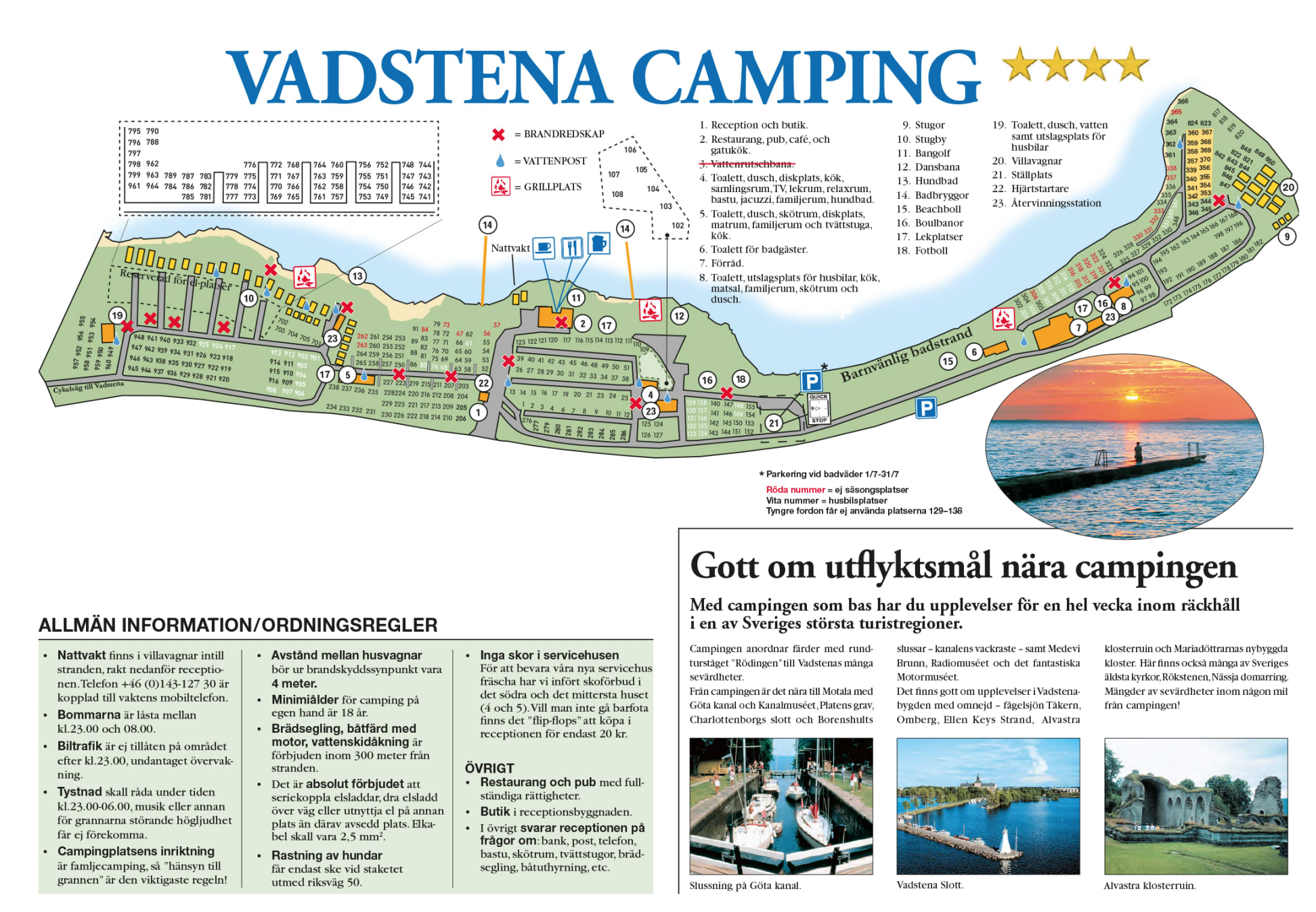 First Camp Vadstena - Vttern Vadstena - Boka boende - Hollistay