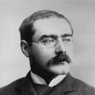 Portrait von Rudyard Kipling