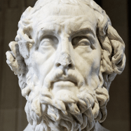 Portrait von Homer