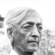 Portrait von Jiddu Krishnamurti