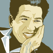 Portrait von Tschingis Aitmatow