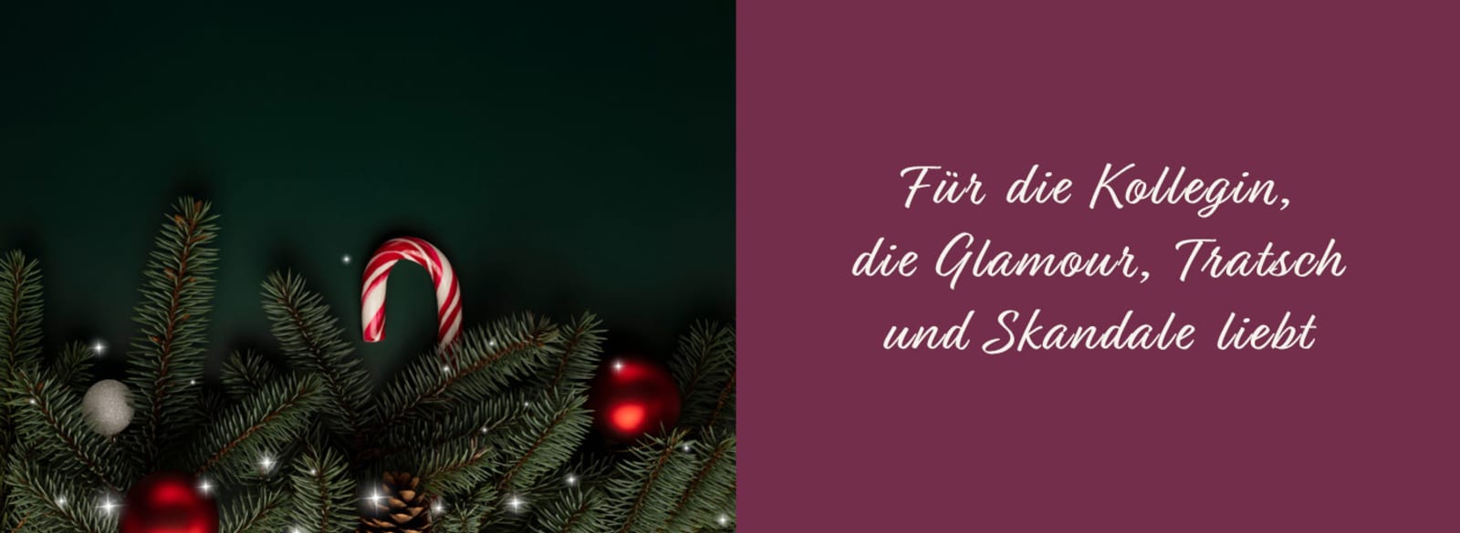 Geschenkideen und Romane für die Kollegin