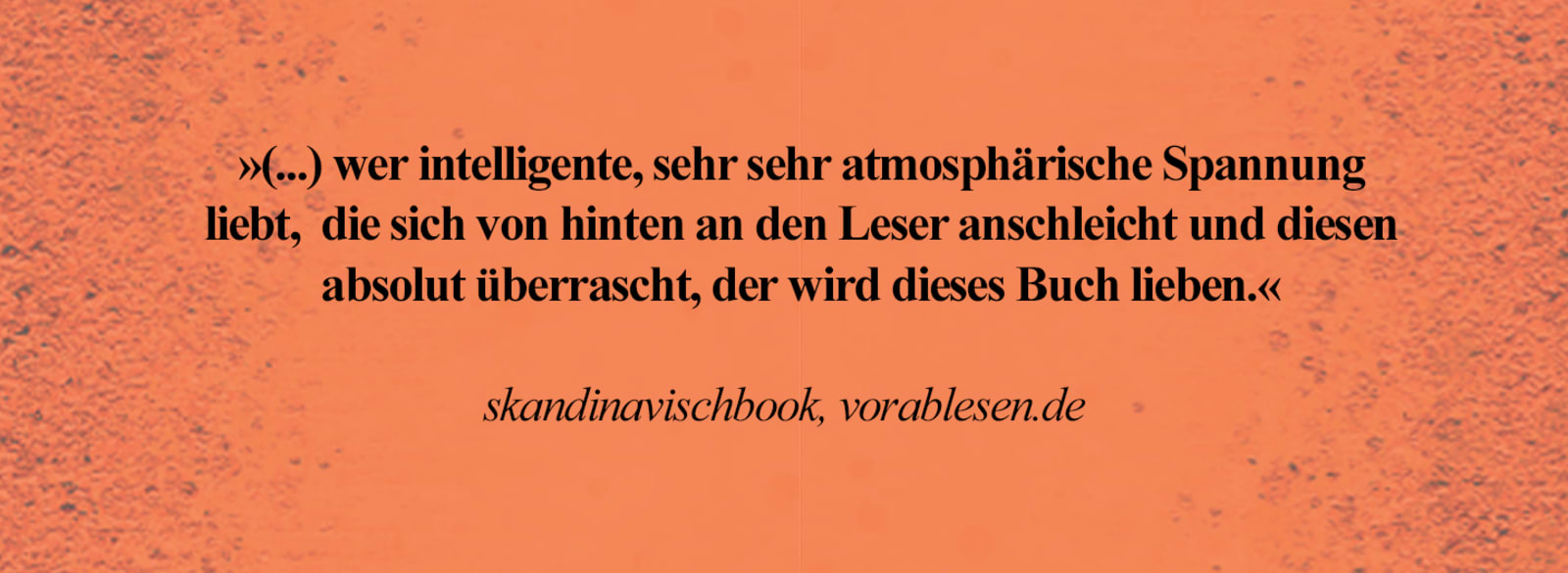 Tana French Leserstimme B