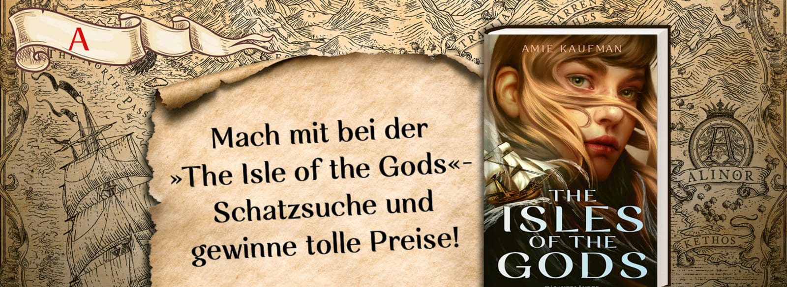 Finde alle Hinweise bei der The Isles of the Gods Schatzsuche