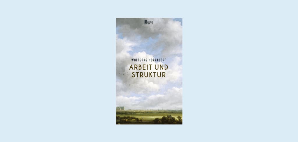 Cover zu Wolfgang Herrndorfs «Arbeit und Struktur» 