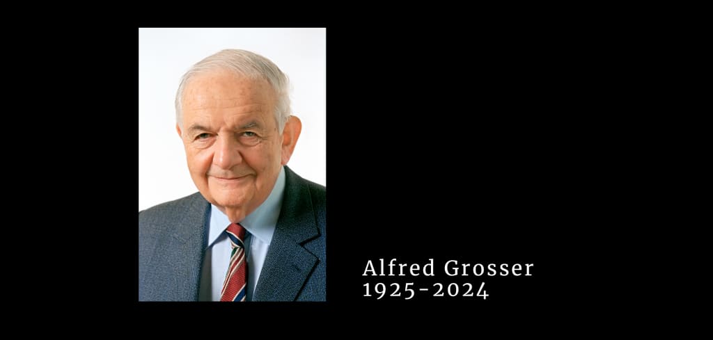 Alfred Grosser (1925-2024)