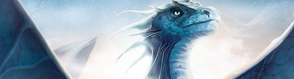 Banner Fünf Fantasy-Bücher über Drachen