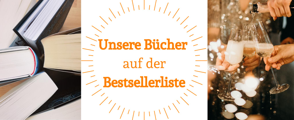 Unsere Bücher auf der Bestsellerliste