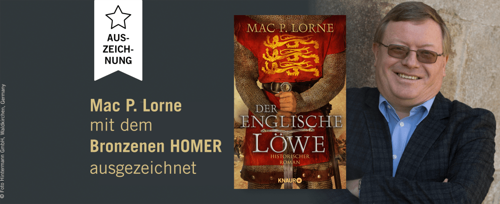 Mac P. Lorne mit dem Bronzenen Homer ausgezeichnet