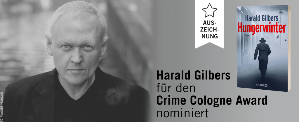 Harald Gilbers für den Crime Cologne Award nominiert