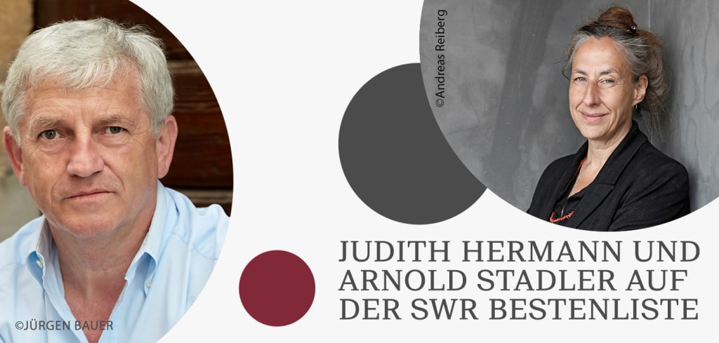 Judith Hermann und Arnold Stadler auf der SWR Bestenliste