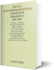 Buchcover Hugo von Hofmannsthal - Gedichte. Dramen I. 1891-1898