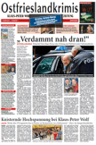 1. Seite der Krimizeitung von Klaus-Peter Wolf, Ausgabe 7