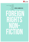 Rowohlt Foreign Rights Guide Summer & Spring Non Fiction Cover