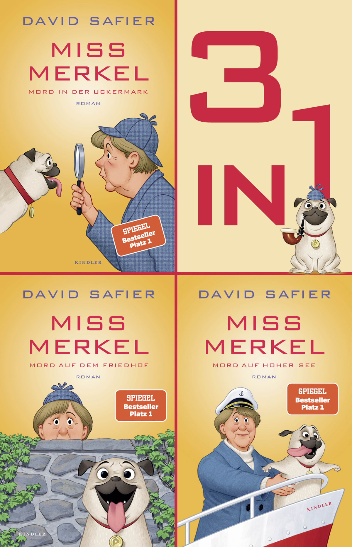 Miss Merkel 3in1 Bundle David Safier Rowohlt Verlag