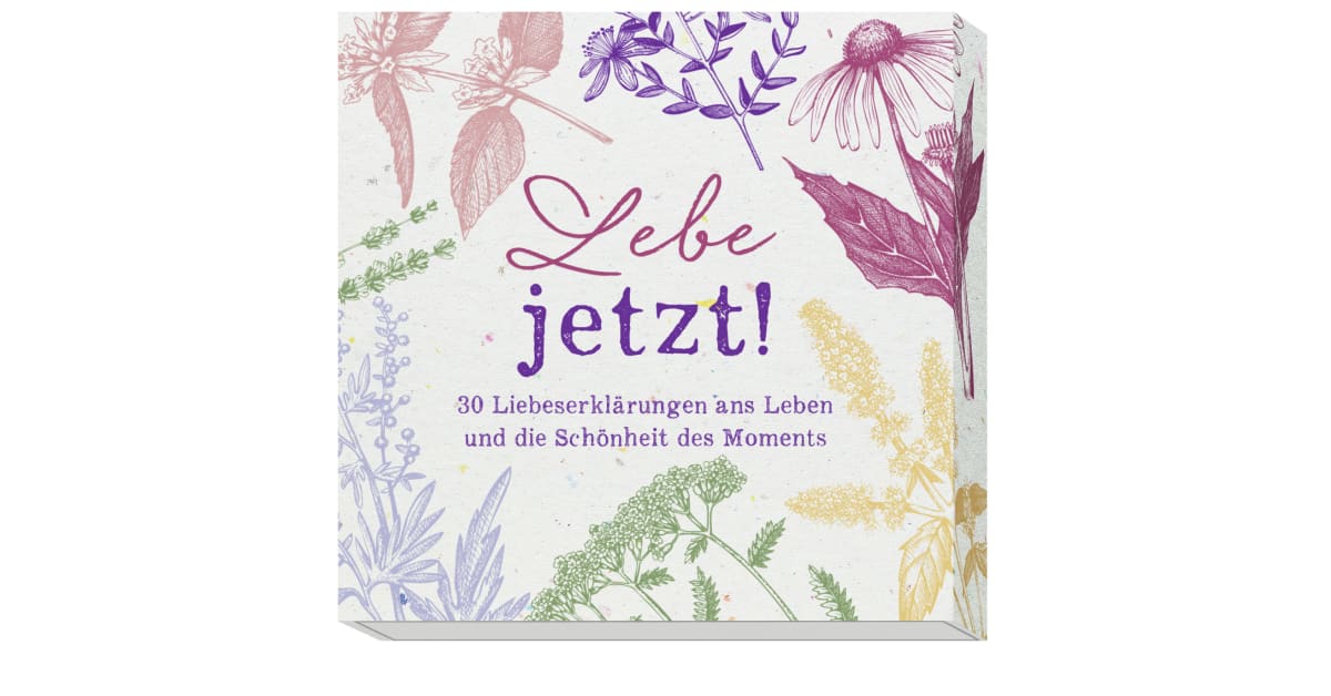 Lebe jetzt! Groh Verlag Geschenkverlage
