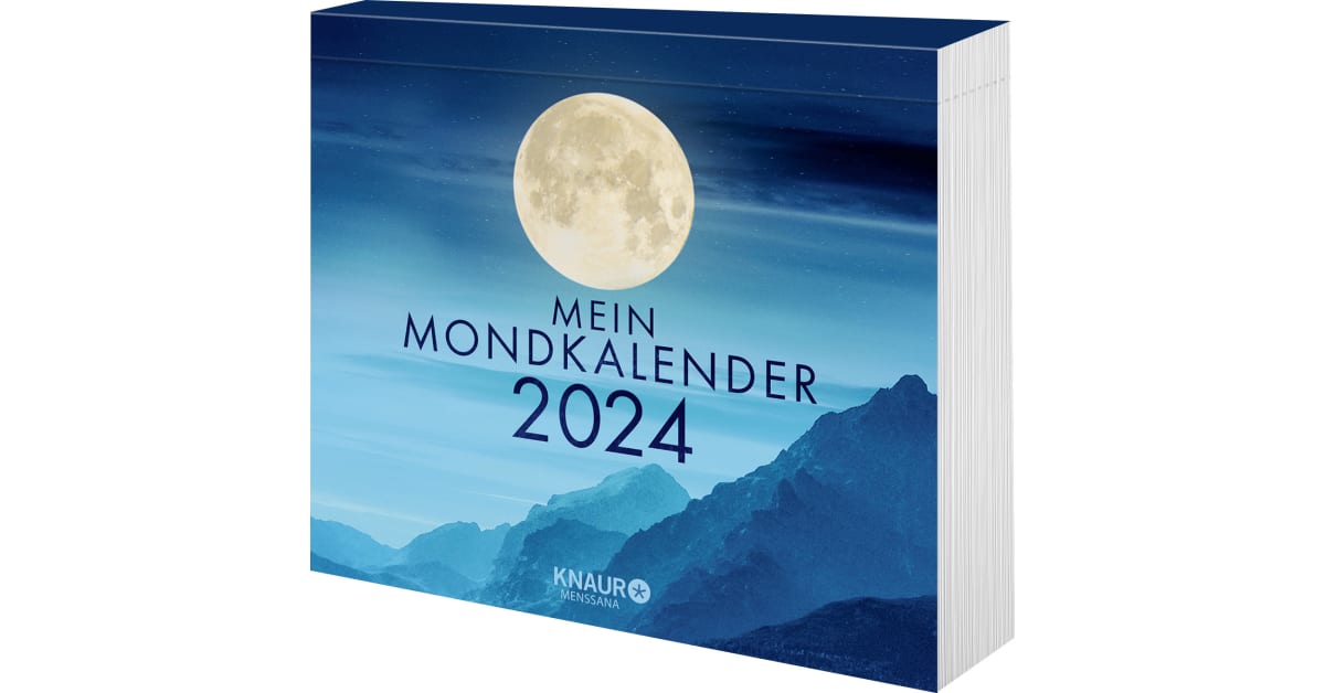 Mein Mondkalender 2024 Katharina Wolfram Droemer Knaur