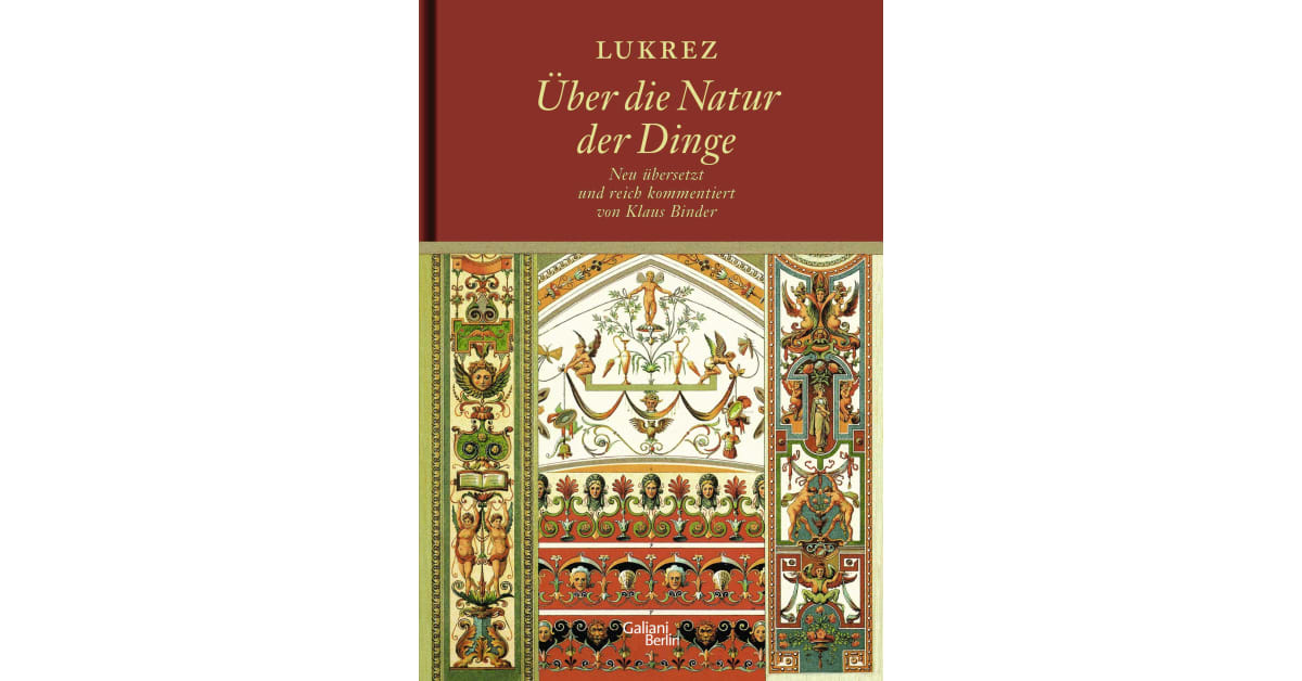 Lukrez Von Der Natur Der Dinge