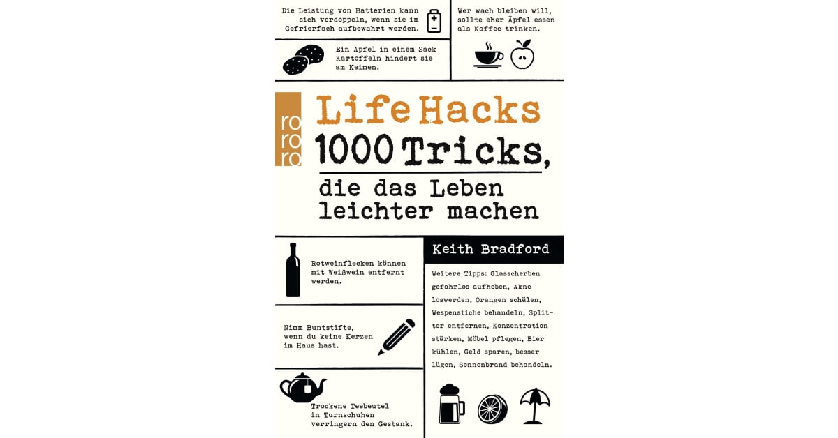 Life Hacks Keith Bradford Rowohlt 1032