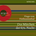 Hörbuchcover von Das Märchen der 672. Nacht von Hugo von Hofmannsthal, wird gesprochen von N. N.