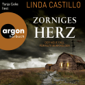 Hörbuchcover von Zorniges Herz: Thriller von Linda Castillo, wird gesprochen von Tanja Geke