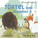 Hörbuchcover von Törtel und Nummer 3 von Wieland Freund, wird gesprochen von Dietmar Bär