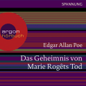 Hörbuchcover von Das Geheimnis von Marie Rogêts Tod von Edgar Allan Poe, wird gesprochen von Ulrich Noethen