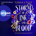 Hörbuchcover von Storm of Ink and Blood: Das Nachtfeuer-Quartett 3 von Nisha J. Tuli, wird gesprochen von Corinna Dorenkamp