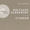 Hörbuchcover von Stimmen von Wolfgang Herrndorf, wird gesprochen von Clemens Schick