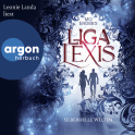 Hörbuchcover von Liga Lexis – Silberhelle Welten von Mo Enders, wird gesprochen von Leonie Landa