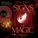 Hörbuchcover von Signs of Magic 3 – Die Spur des Hounds von Mikkel Robrahn, wird gesprochen von Max Felder, Lara Trautmann