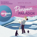 Hörbuchcover von The Penguin Paradox von Greta Milán, wird gesprochen von Nora Schulte, Alexander Pensel