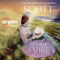 Hörbuchcover von Sturmjahre: Ein Gefühl von Unendlichkeit von Lia Scott, wird gesprochen von Karoline Mask von Oppen